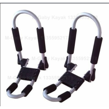 Accesorios de portador / kayak superiores del coche del esquí de la playa de la canoa del barco del estante de techo universal (P08)